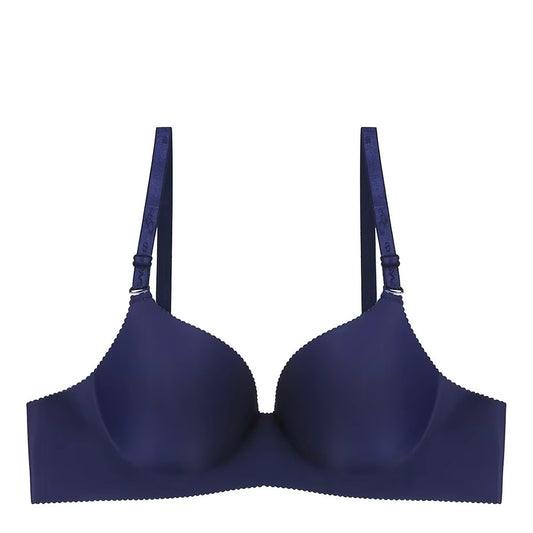 Comfortable A Cup Cotton Underwire Push-Up Bra