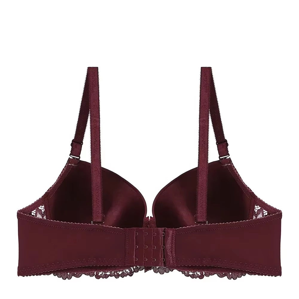 Comfortable Lace  with Adjustable Straps Underwire Bra