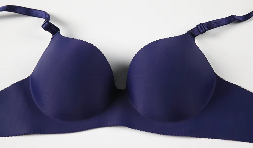 Comfortable A Cup Cotton Underwire Push-Up Bra