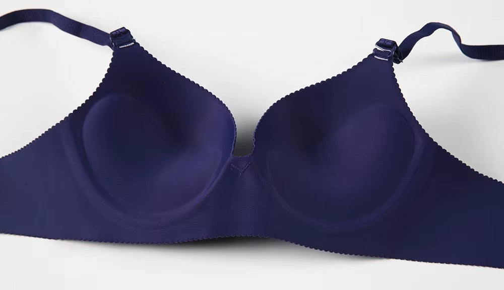 Comfortable A Cup Cotton Underwire Push-Up Bra