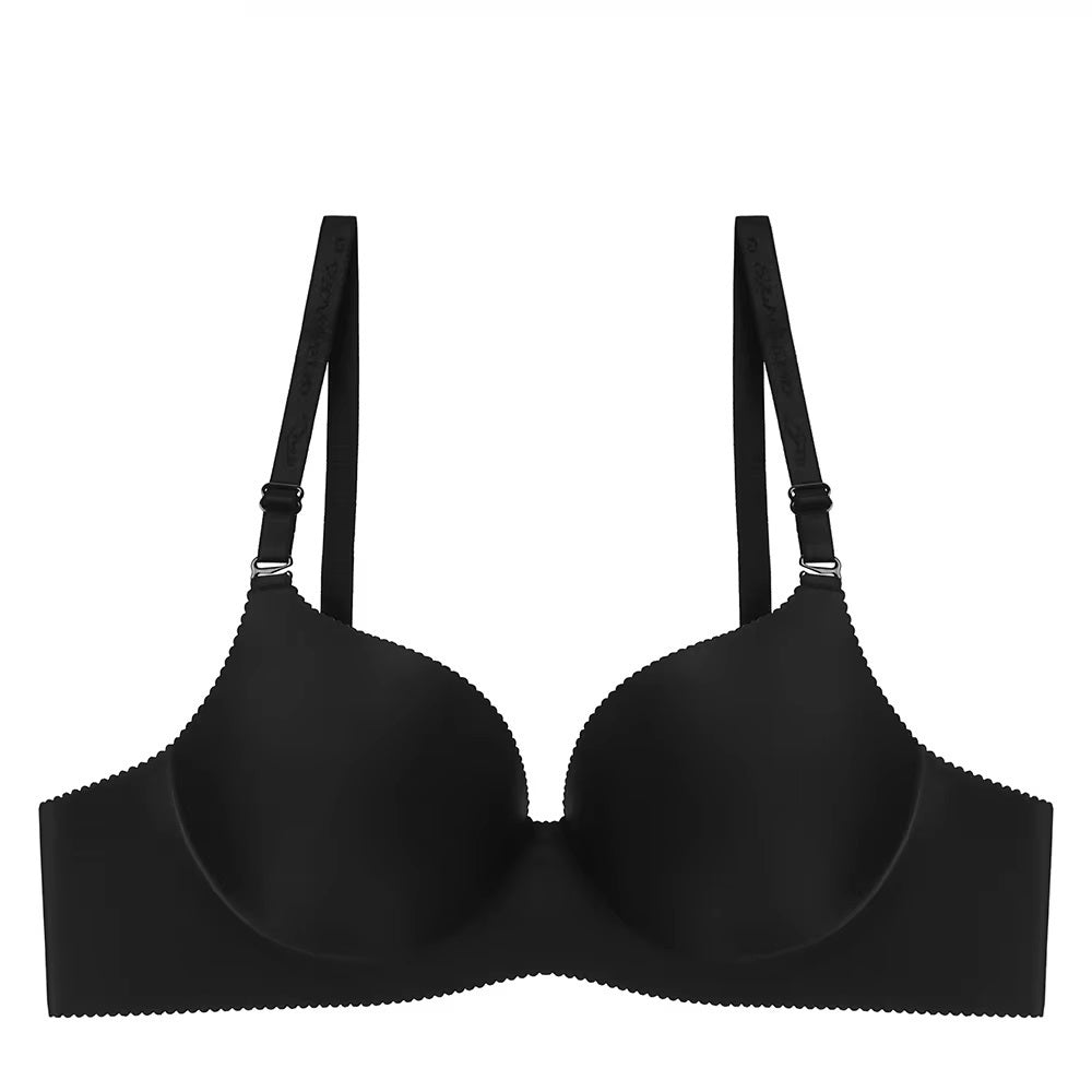 Comfortable A Cup Cotton Underwire Push-Up Bra