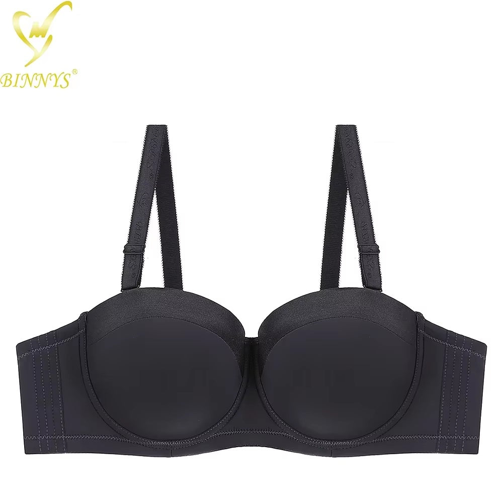 D Cup Strapless Bra - Plus Size